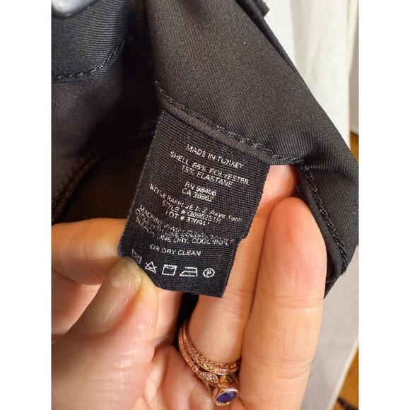 Theory Mens Raffi Pants Black Trouser Technical Twill Slim Straight Leg 30 - Picture 5 of 7